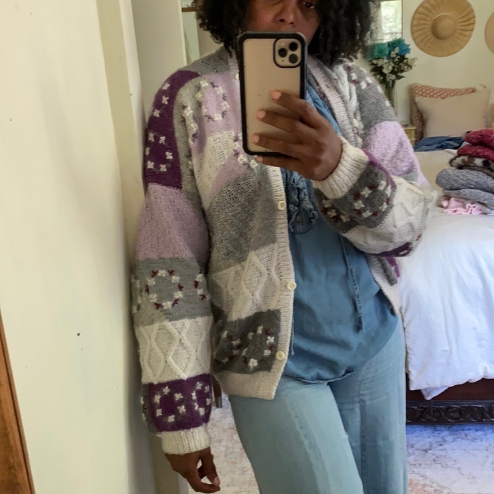 Hand knitted